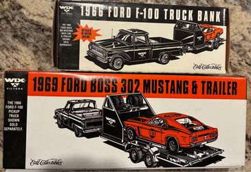 Ertl 1:25 Scale Tow Vehicle/Car and Trailer Set