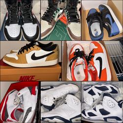 Lot Of Retro Jordan's Men Sizes 11-12