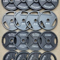 Olympic Iron Weight Plates 45s