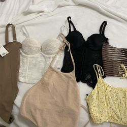 Women’s Tops, Corset, Forever 21, Misguided 