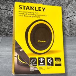 Stanley Black and Yellow Qi-Certified Inductive Charging Pad Fasting 
