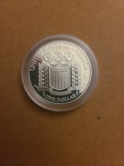 1992 $1 Coin ( Barcelona Olympic Games )