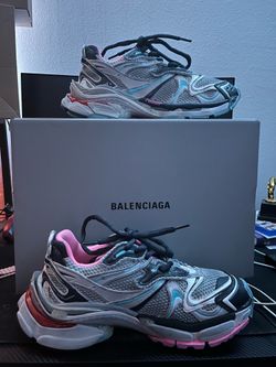 2024 Balenciaga Runner Sneaker 'Grey Blue Pink'