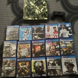 Ps4 with games/controller