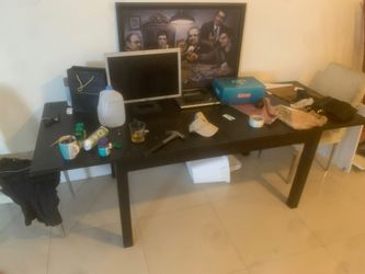 Wood table 40$