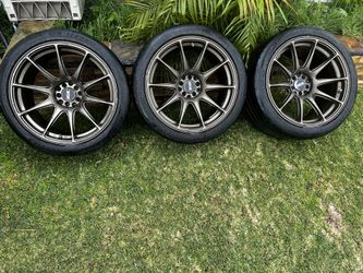 XXR 527 18X8.75 5X100 5X114.3 +20 Flat Bronze