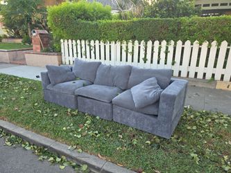 Grey couch