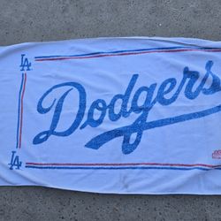 The Dodgers Beautiful Vintage Beach Towel