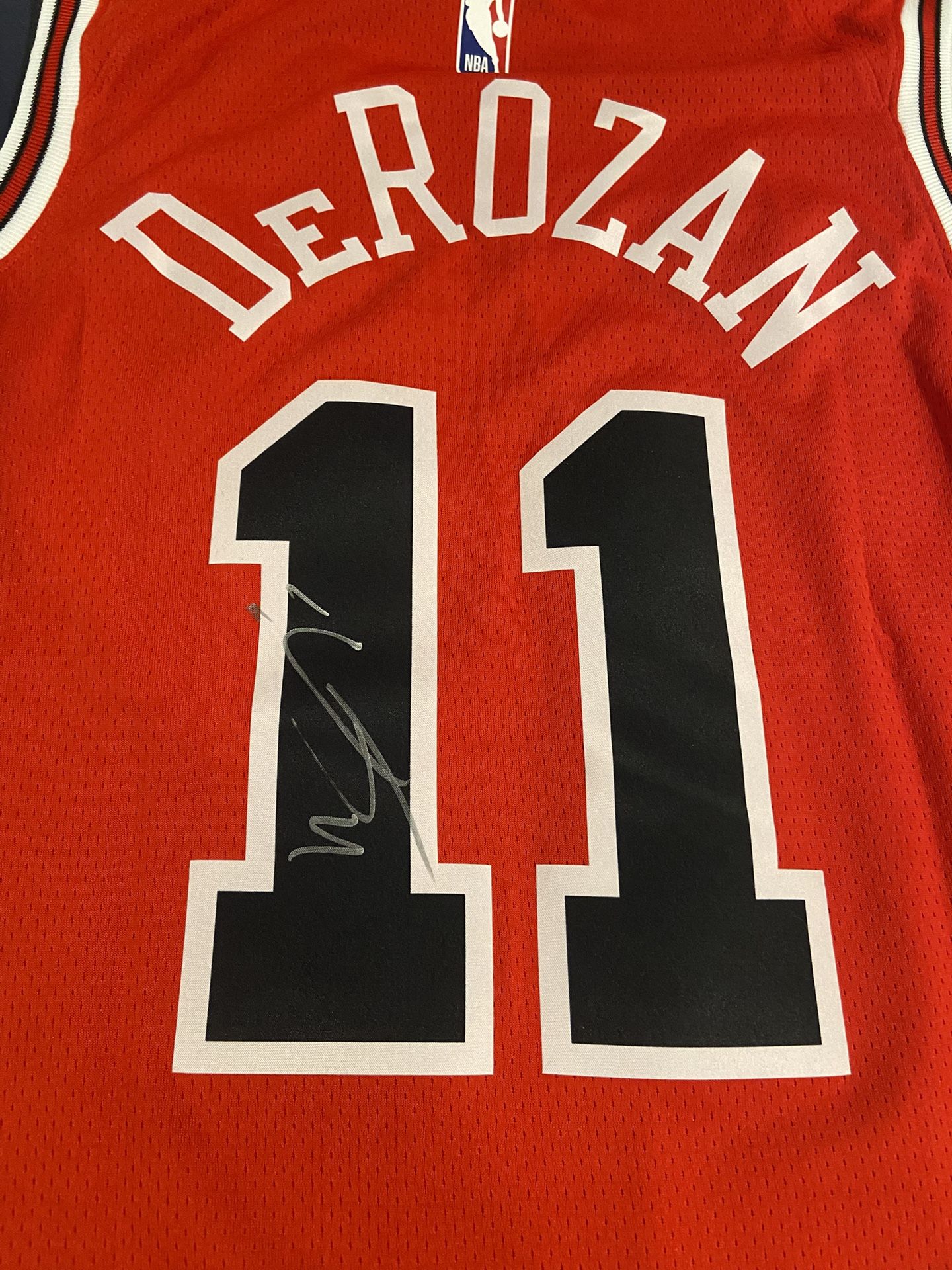 Signed Demar DeRozen Jersey