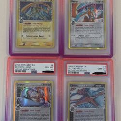 Pokemon Full Set Psa10 Deoxys 