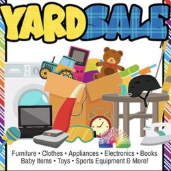 YARD SALE   Saturday March 28 10am-2pm