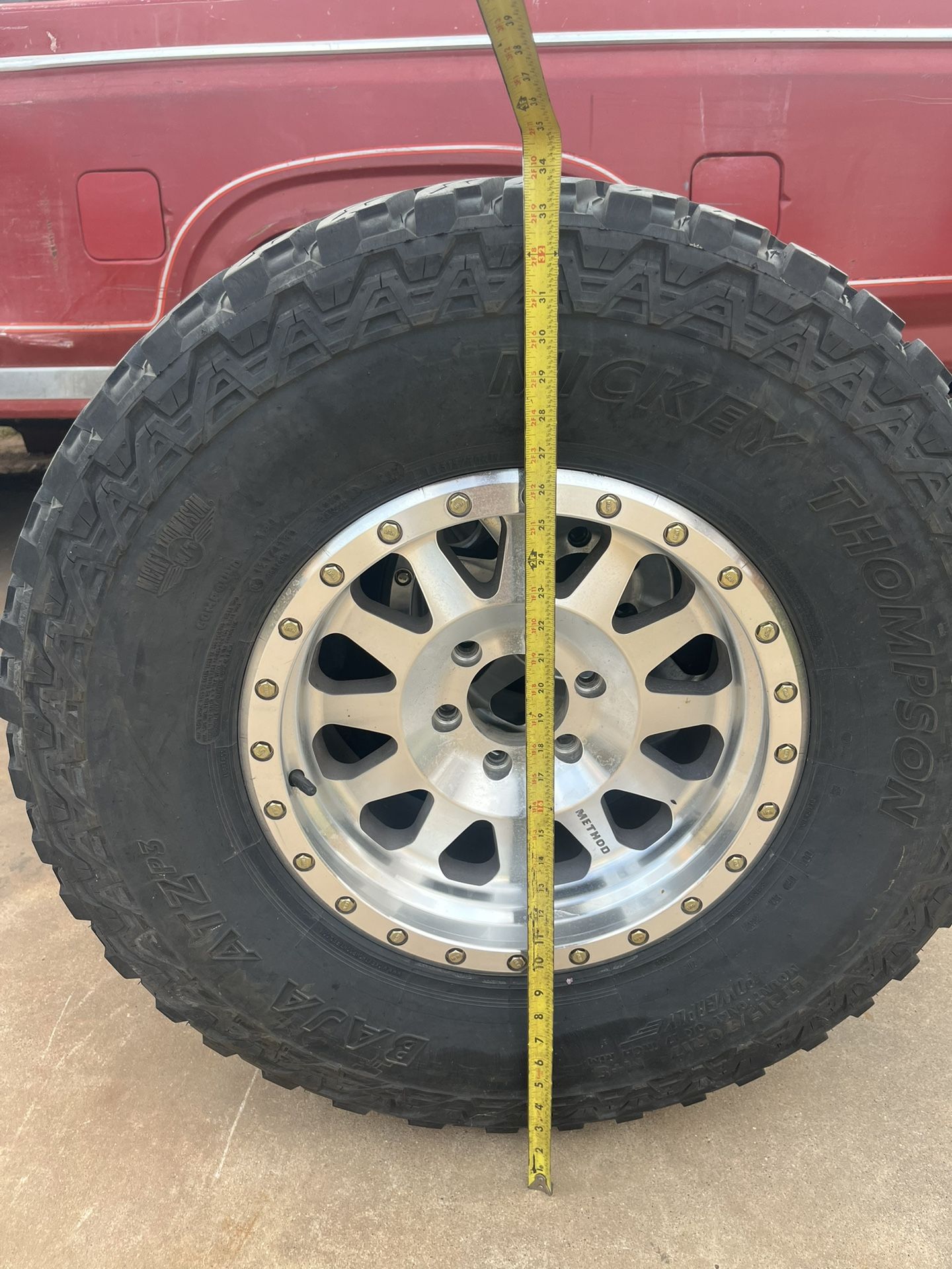 Tires and Rims LT315/70R17 Ford 6 Lug 