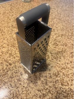 Stainless steel box grater