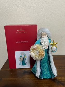 Hallmark 2021 Sea life Father Christmas ornament