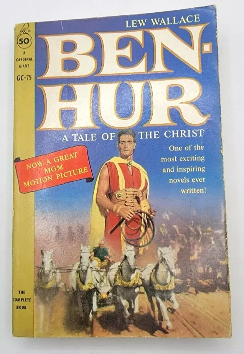 Ben Hur A tale of the Christ Paperback 5th Edition 1960 Great Condition!