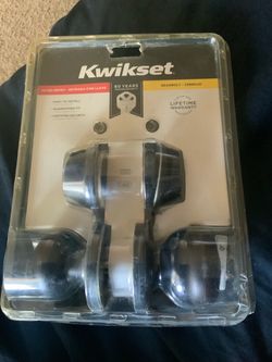 Kwikset Keyed Entry Knob and Deadbolt Combo