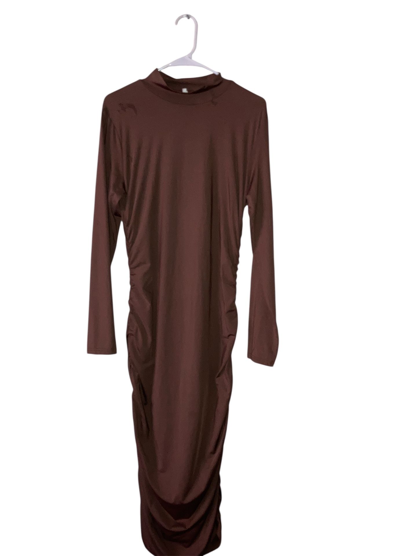 Brown Bodycon Dress