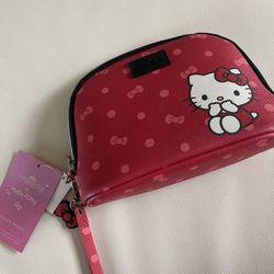 Impressions hello kitty red wristlet pouch