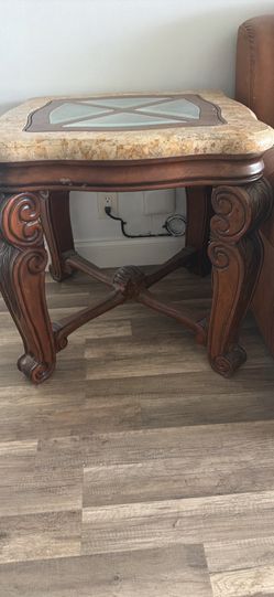 27" x 27" coffee table in good condition.
