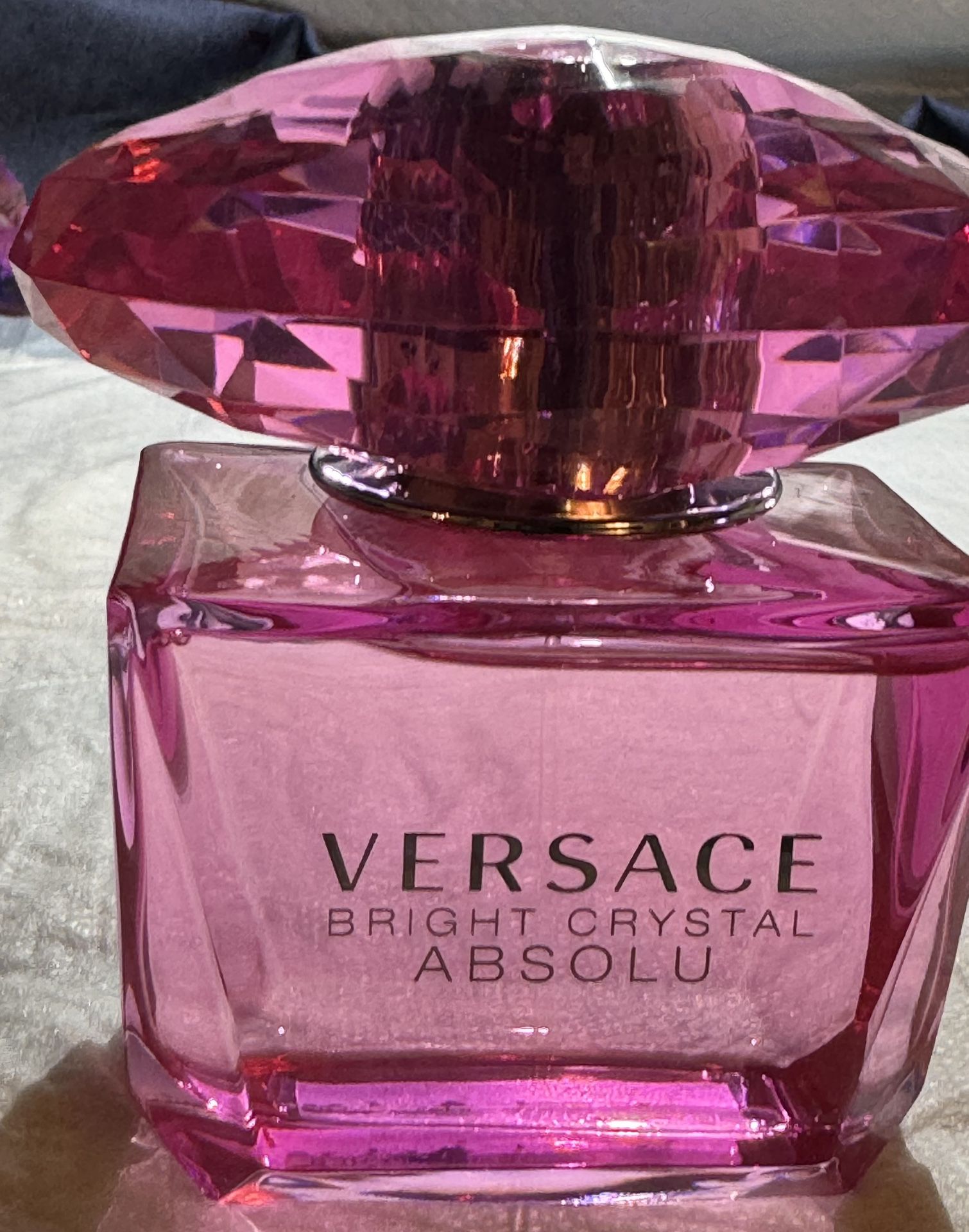 Versace Bright Crystal Absolu 3.0 Oz Parfum Full Bottle