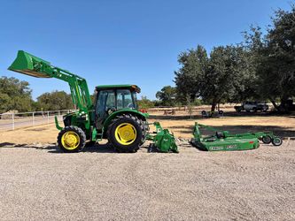 2019 John Deere 5055E 4WD CAB Tractor + Complete Package