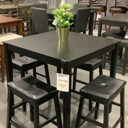 5 Piece Dining Table Set 
