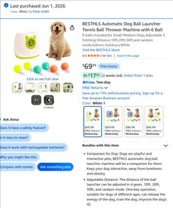 Automatic Dog Ball Launcher Toy