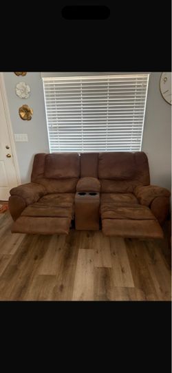 Ashley love seat recliners