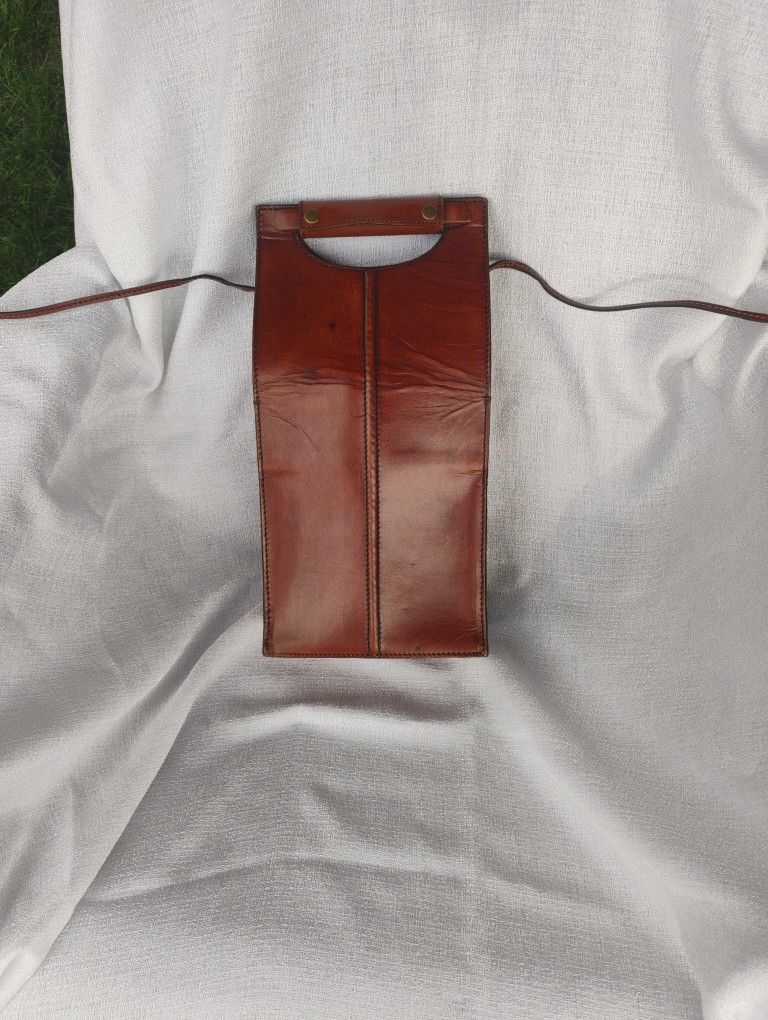 Leather Wine Carrier.$18