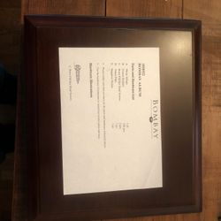 Hardwood photo album