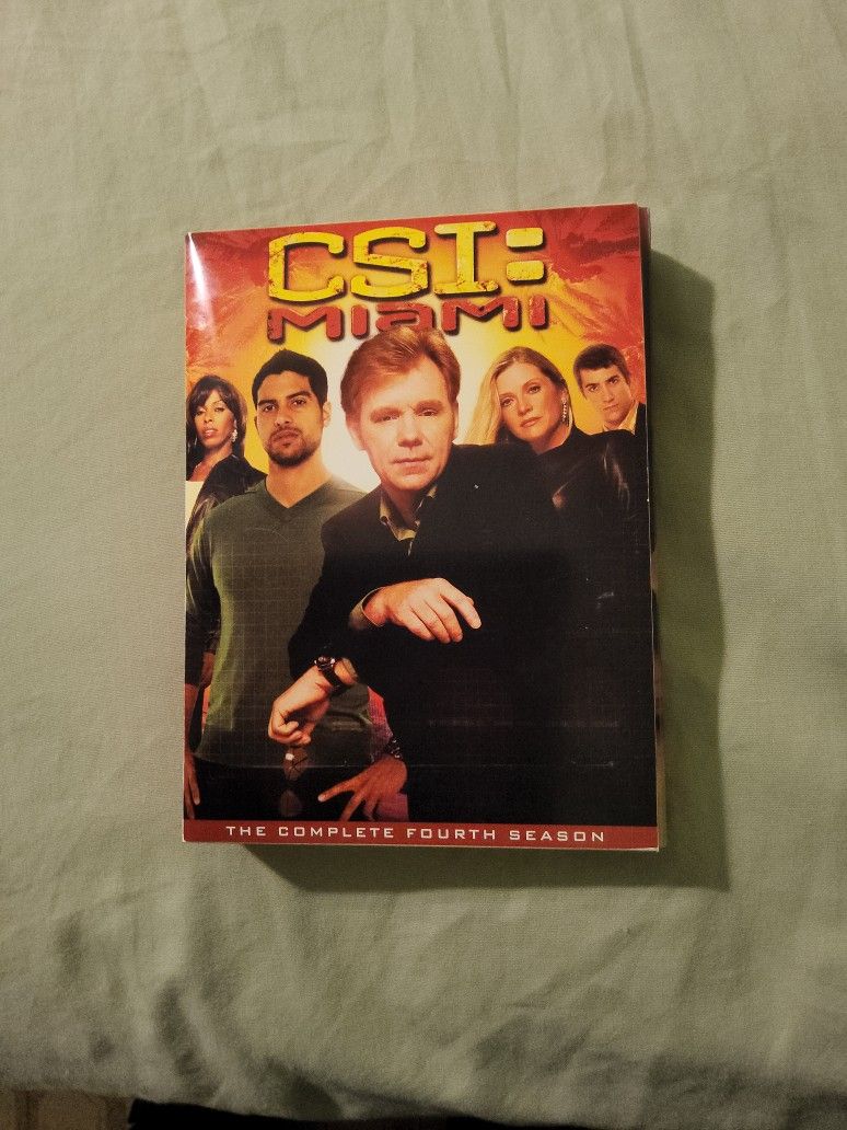 CSI MIAMI COMPLETE FORTH SEASON 7 DVD SET NEW