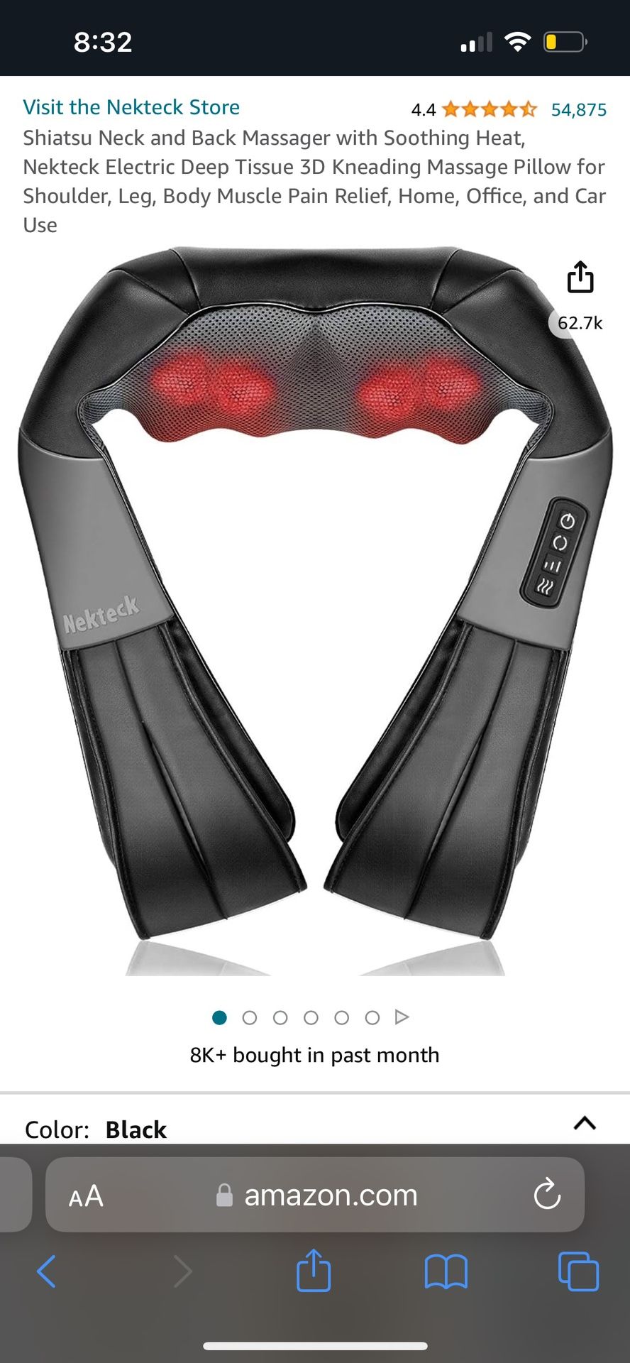 Neck And Back Massager