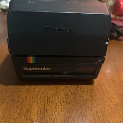 Vintage Polaroid Super color Camera