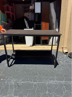 Desk and chair