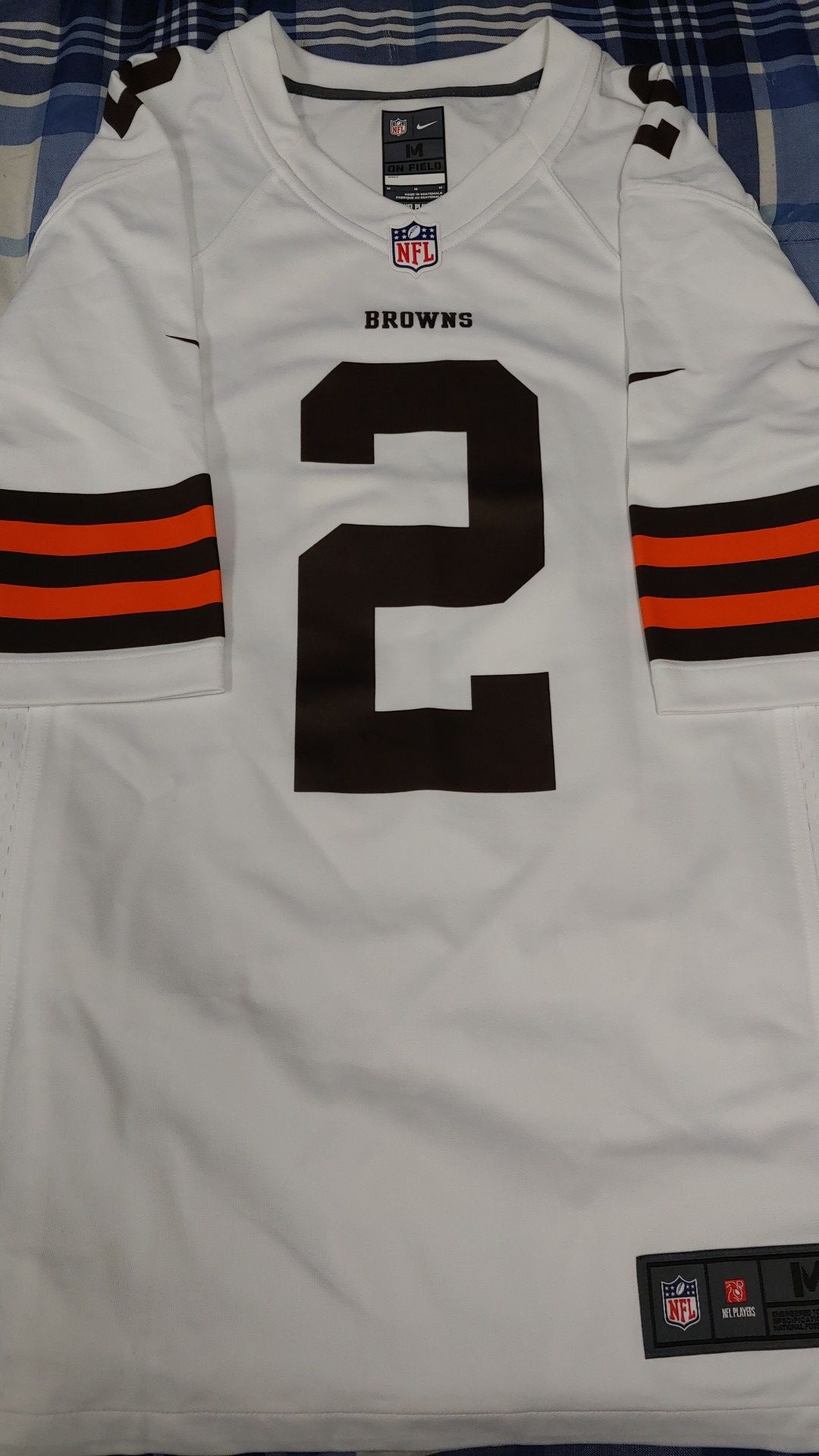 Johnny Manziel Cleveland Browns rookie Jersey