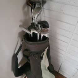 Golf Bag And Clubs 