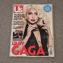 Lady Gaga Rare Magazine With Posters