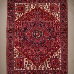 10x13 Heriz Persian wool oriental rug