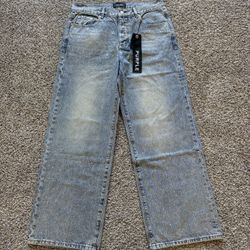 Purple Brand wide-leg Sparkling Jeans 