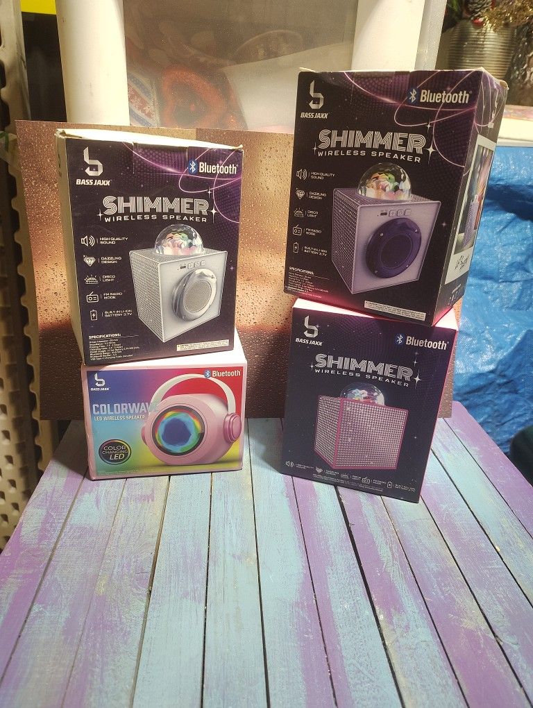 Wireless "Shimmer"Speakers