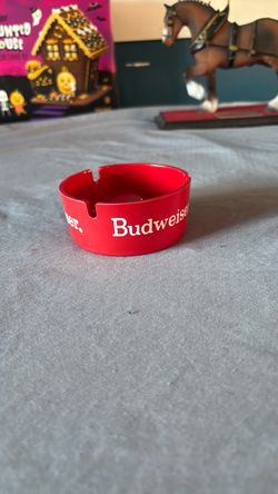 Vintage Budweiser ashtray
