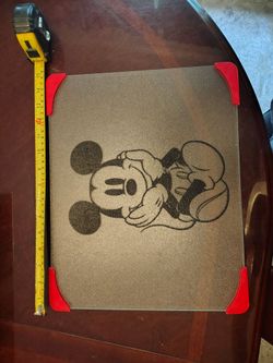 Mickey glass cutting board