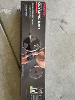 Weider 25 Pound Olympic Bar