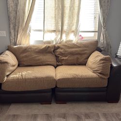 2 Piece Brown Couch