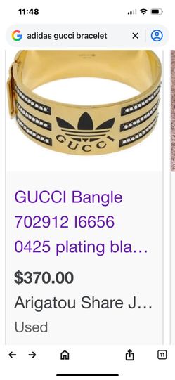 Adidas X Gucci Bangle 