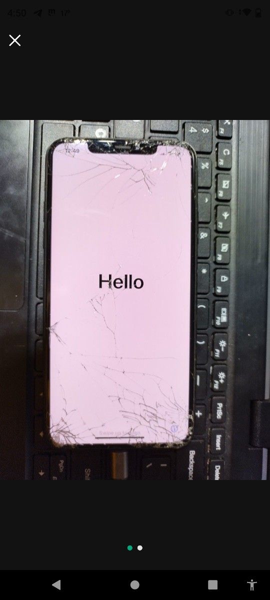 iPhone 11 Pro Max Ic Locked Broken Screen