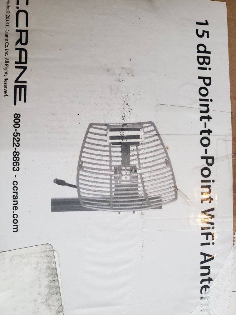 Point To Point Parabolic WiFi Antenna
