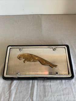 Jaguar License Plate Frame
