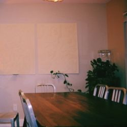 Large Dining Table - 35.75W 76.75L 30H