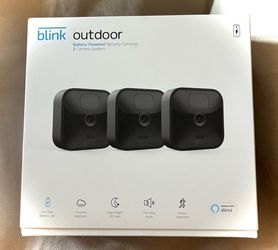 New Blink Outdoor 3-Camera Security System
